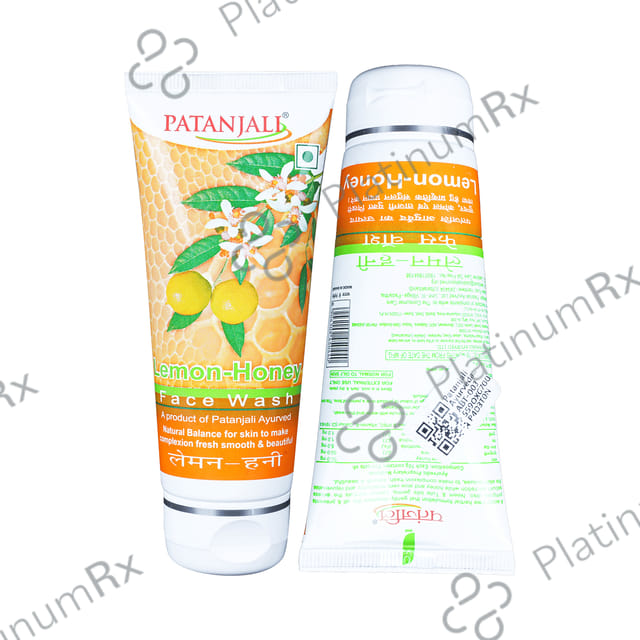 Patanjali Ayurveda Lemon Honey Face Wash