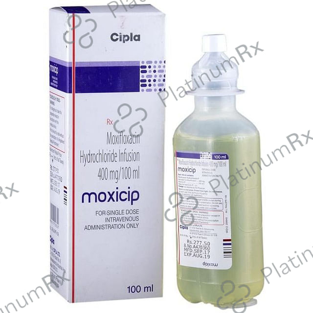 Moxicip 400mg Infusion 100ml