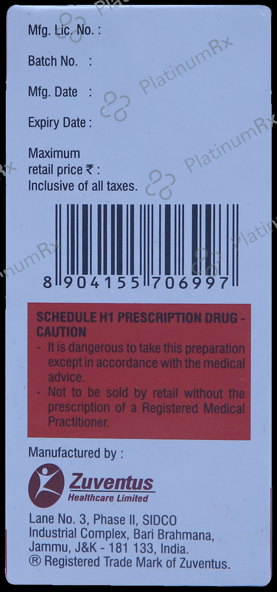 Zostum O 100mg Dry Syrup 30ml
