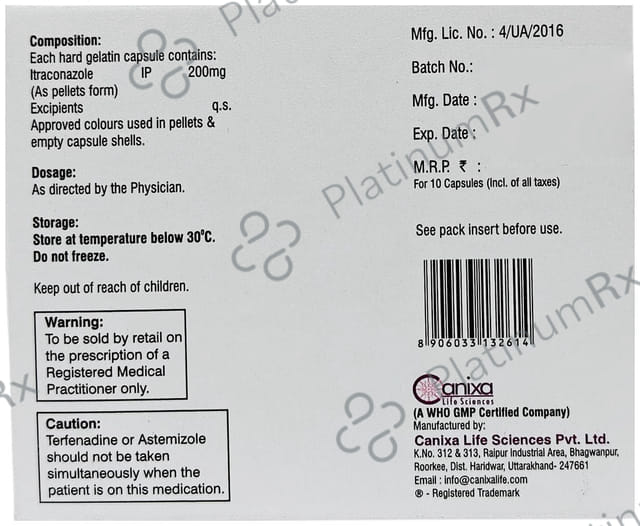 Logispor 200mg Capsule