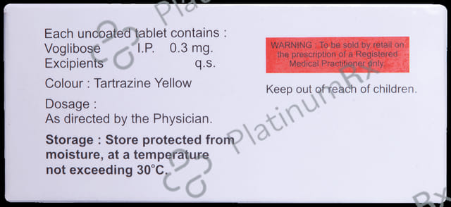 Voglidase 0.3mg Tablet 10s