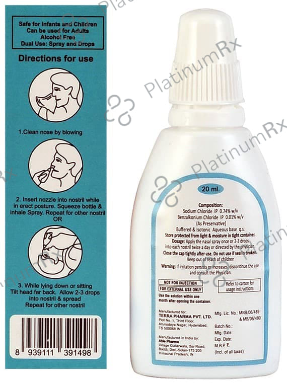 Revosal 0.74% Nasal Solution 20ml
