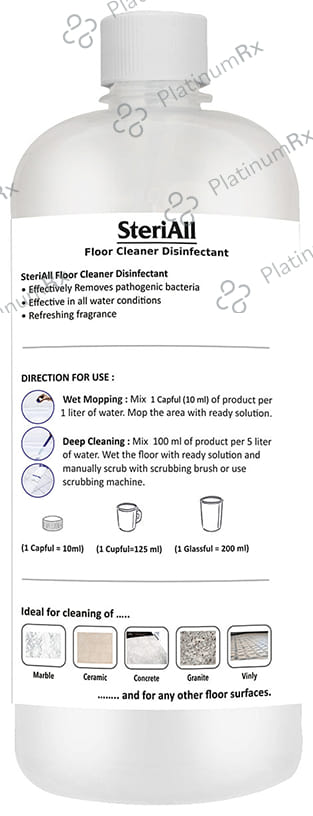 SteriAll Disinfectant Floor Cleaner (for Multi Surface) Concentrate