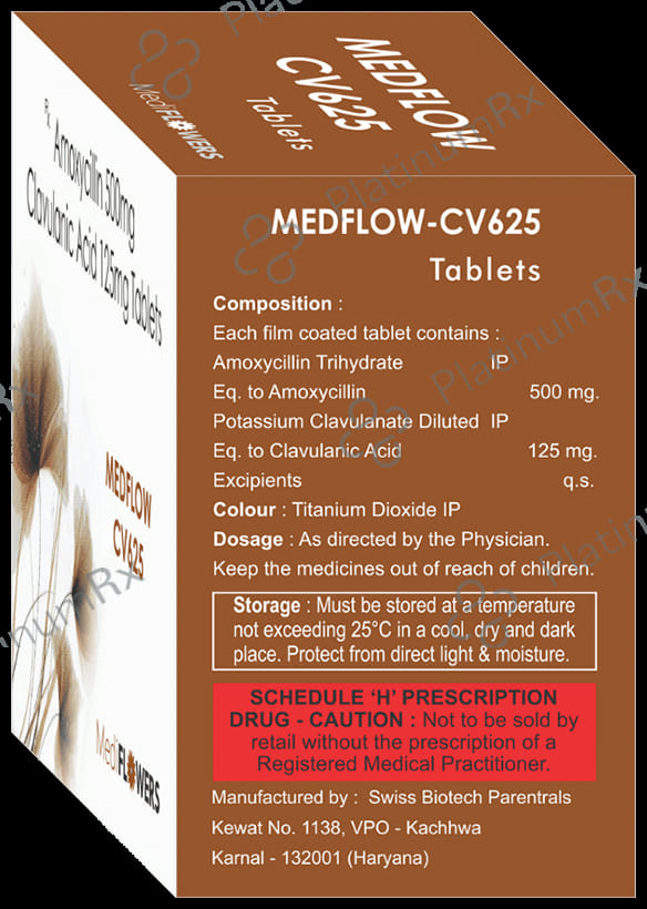 Medflow-CV 625 Tablet