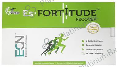 Es Fortitude Recover Sachet 20gm Each Rich Milk Chocolate