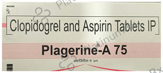Plagerine A 75mg Tablet 10s
