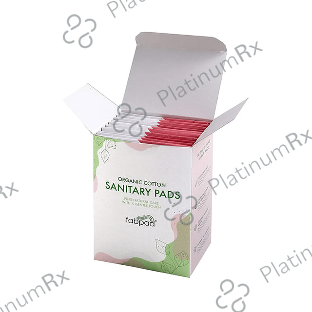 Fabpad Organic Cotton Sanitary Heavy Flow 10 pads