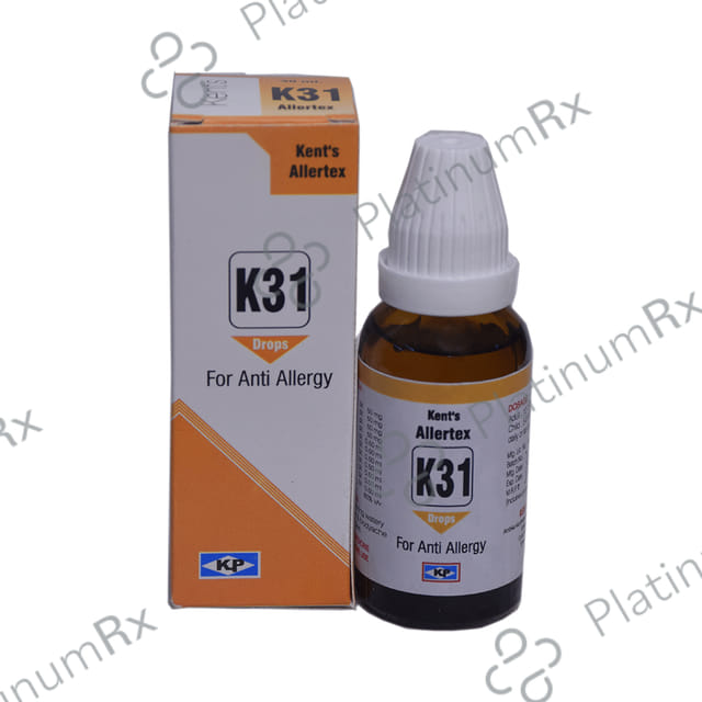 Kent's K31 Anti Allergy Oral Drops