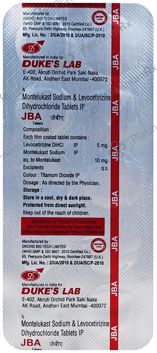 Jba 5mg/10mg Tablet