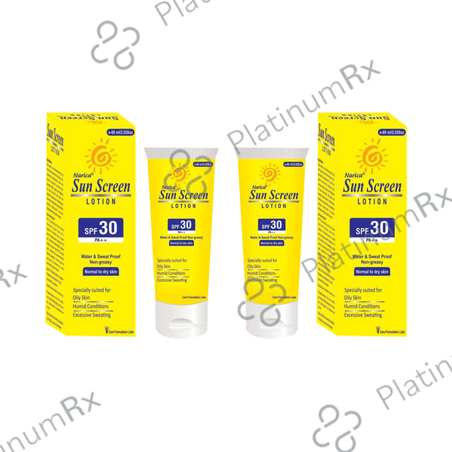 Narica Sun SPF30 PA++ Screen Lotion 2s