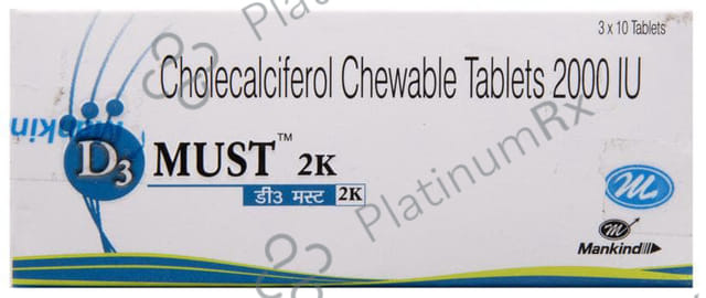 D3 Must 2K Tablet 10s