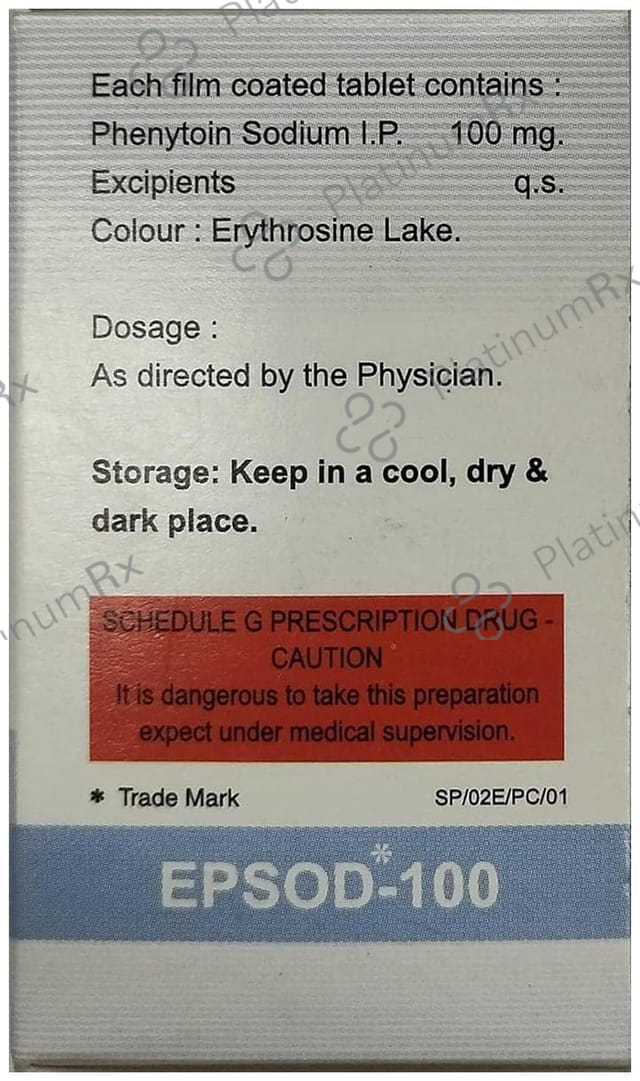 Epsod 100mg Tablet 60s
