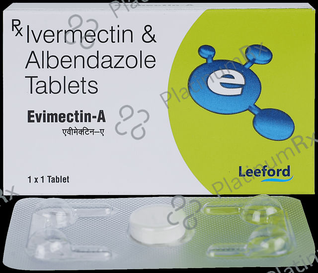 Evimectin A 12/400mg Tablet 1s