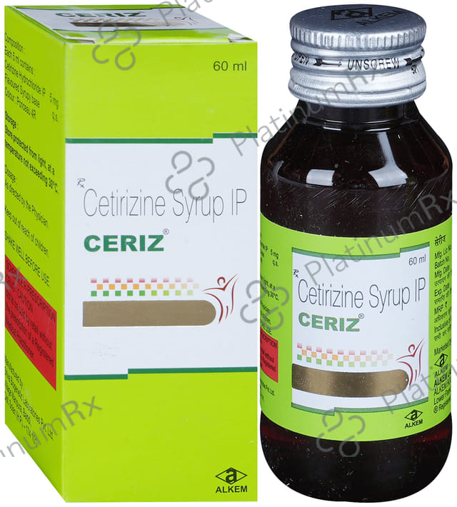 Ceriz 5mg Syrup 60ml