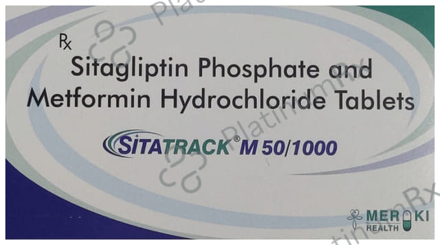 Sitatrack M 50/1000 Tablet