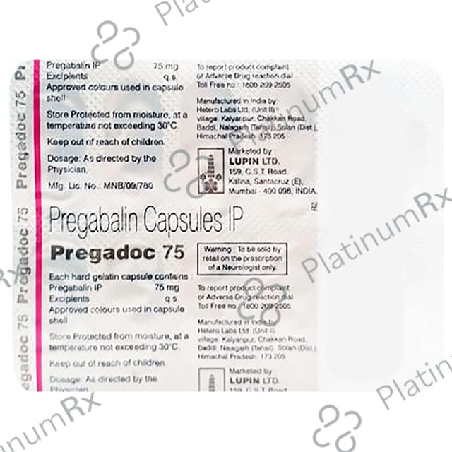 Pregadoc 75 Capsule