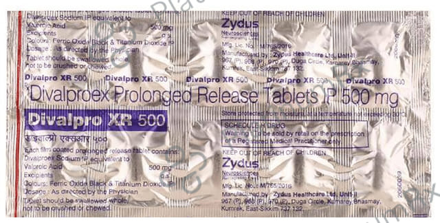 Divalpro XR 500mg Tablet 10s