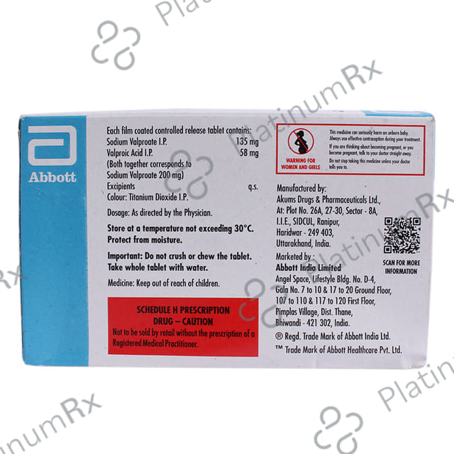 Epilex Chrono 200mg Tablet 15s