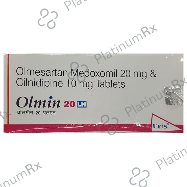 Olmin 20 LN 10/20mg Tablet 10s