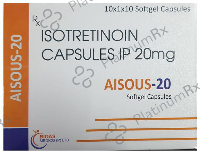 Aisous 20 Soft Gelatin Capsule