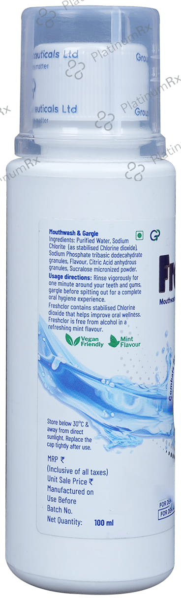 Freshclor Mint Mouth Wash 100ml