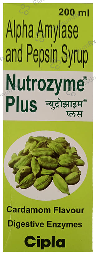 Nutrozyme Plus Syrup Cardamom