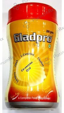 Gladpro Powder with Coenzyme Q10, DHA, L Carnitine, Lycopene & Choline 200gm