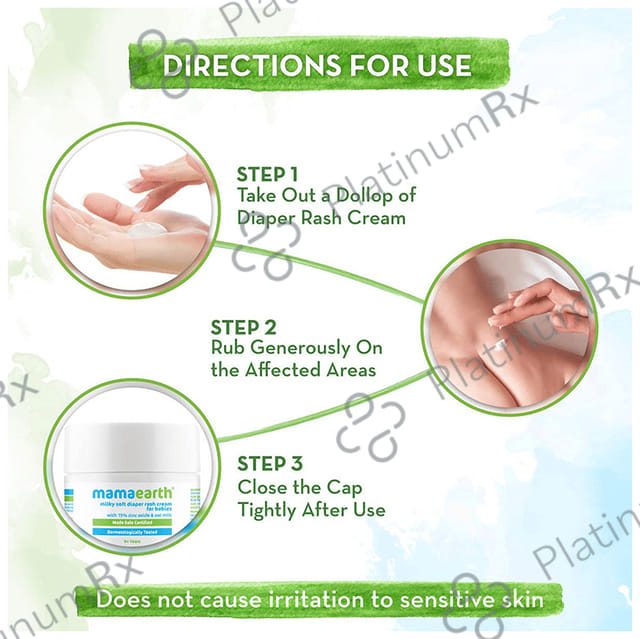 Mamaearth Baby Milky Soft Diaper Rash Cream 50gm