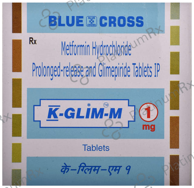K Glim M 1/500mg Tablet PR 15s