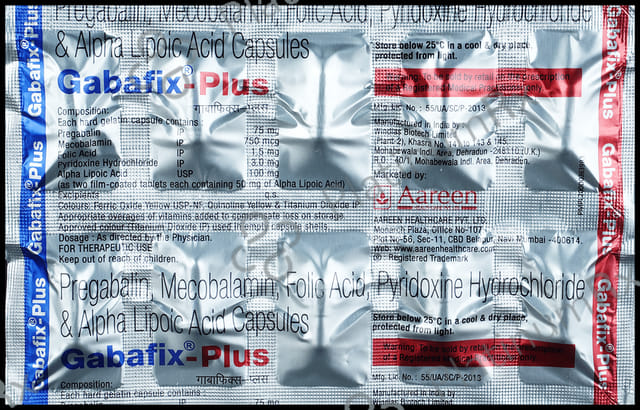 Gabafix Plus Capsule 10s