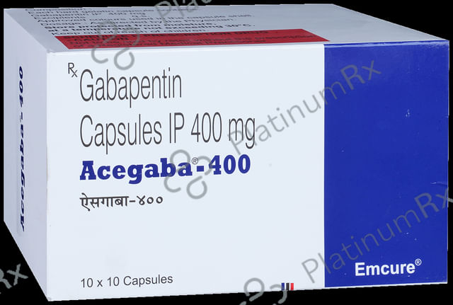 Acegaba 400mg Capsule 10s