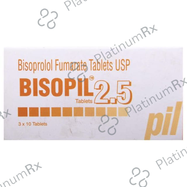 Bisopil 2.5mg Tablet 10s
