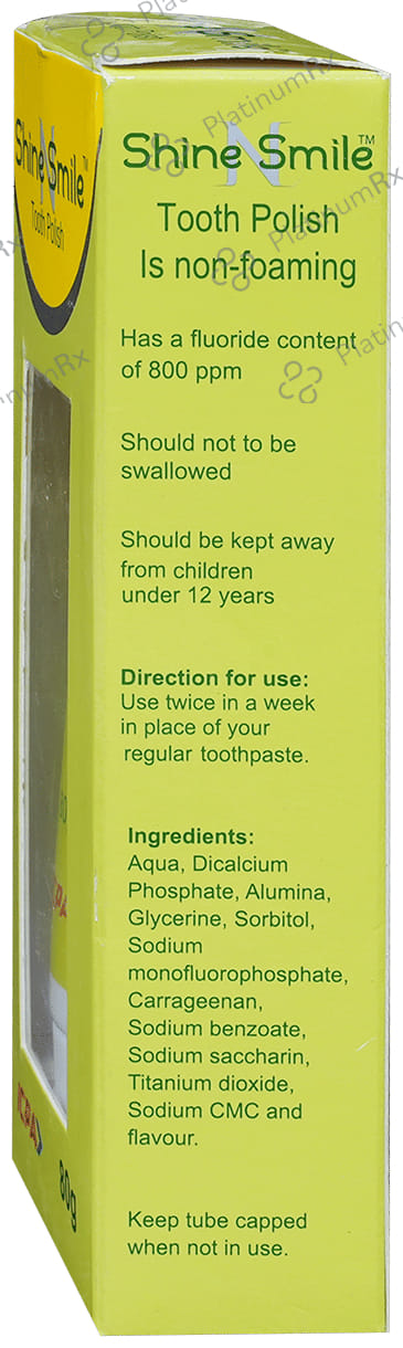 Shine N Smile Tooth Polish 80gm