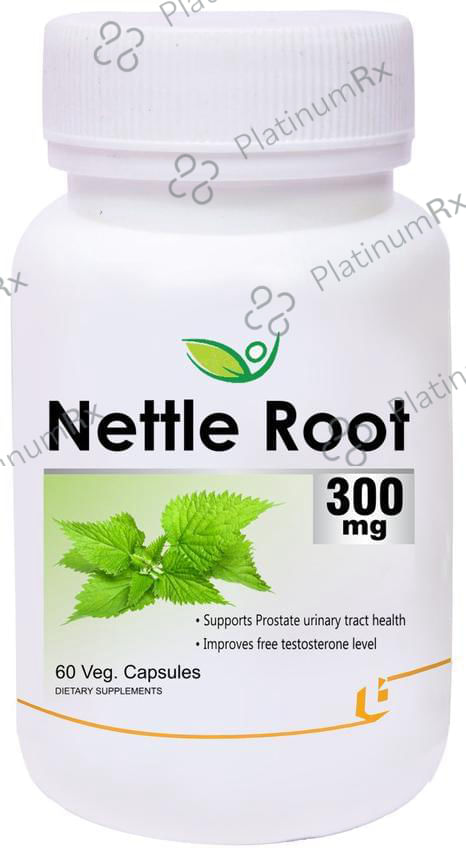 Biotrex Nettle Root Extract 300mg Veg Capsule