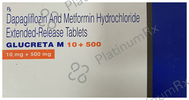 Glucreta M 10/500mg Tablet ER 10s