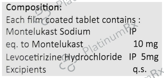Ctkast 5/10mg Tablet 10s