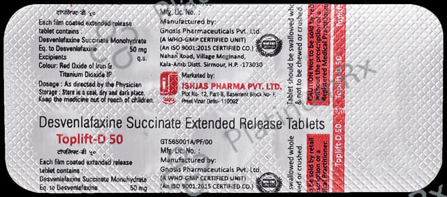 Toplift D 50mg Tablet