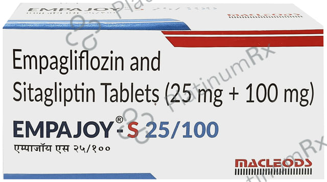 Empajoy S 25/100mg Tablet 10s