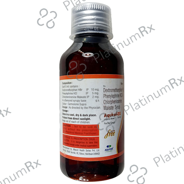Aqukof-DX Syrup Sugar Free