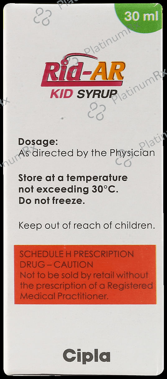 Rid AR Kid Syrup 30ml