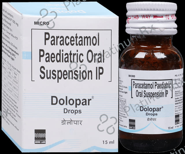 Dolopar 100mg Drops 15ml