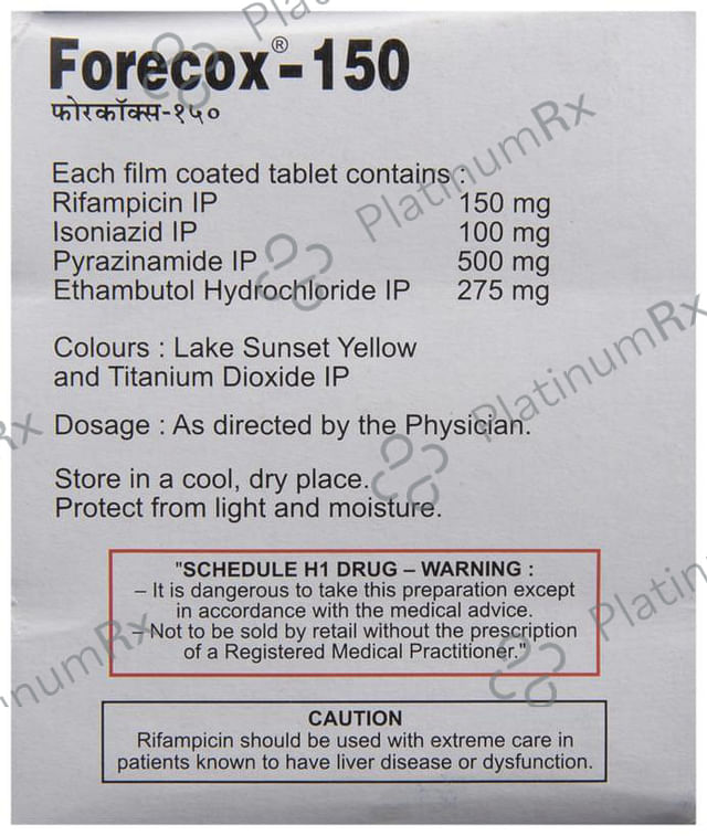 Forecox 150 Tablet