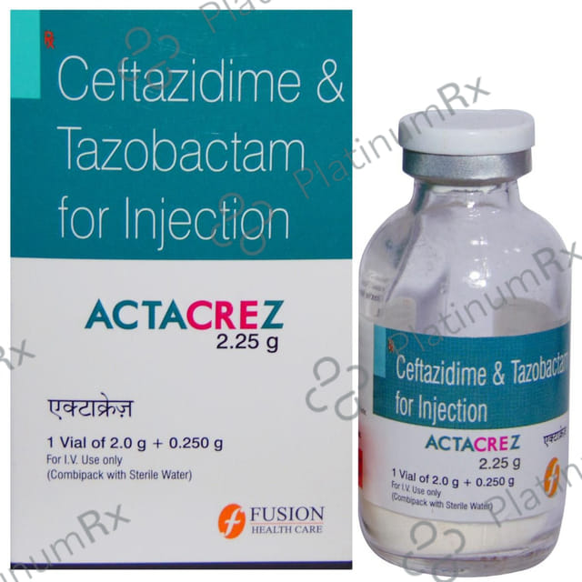 Actacrez 2.25gm Injection 1s