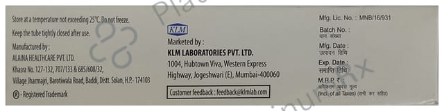 Klmite 5% Cream 60gm