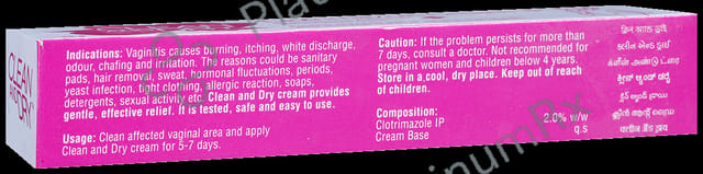 Clean & Dry Cream 15gm