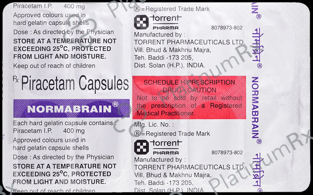 Normabrain 400mg Capsule 10s