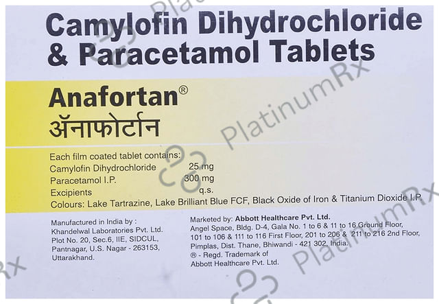 Anafortan 25/300mg Tablet 15s
