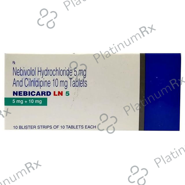 Nebicard LN 10/5mg Tablet 10s
