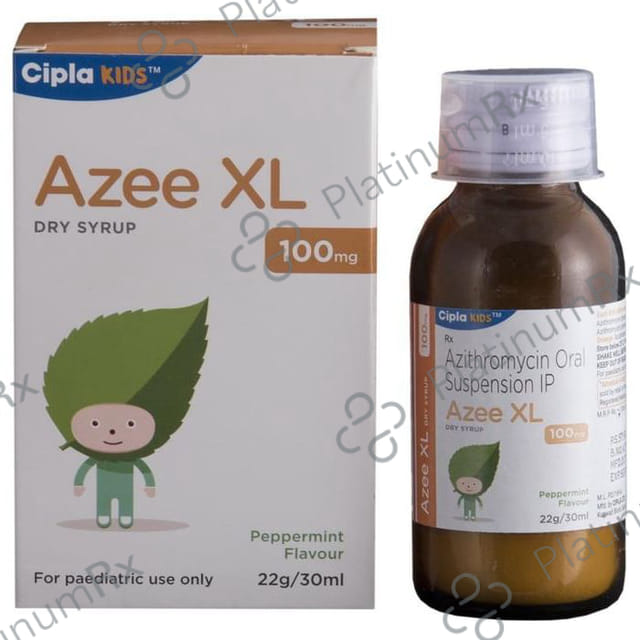 Azee XL 100mg Peppermint Dry Syrup 30ml
