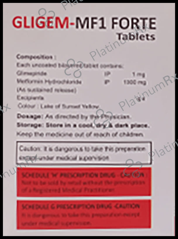 Gligem-MF1 Forte Tablet SR